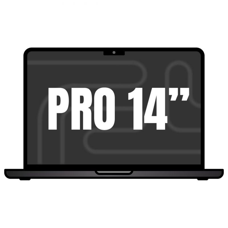 Apple macbook pro 14'/ m4 pro 14-core cpu/ 24gb/ 1tb ssd/ 20-core gpu/ negro espacial