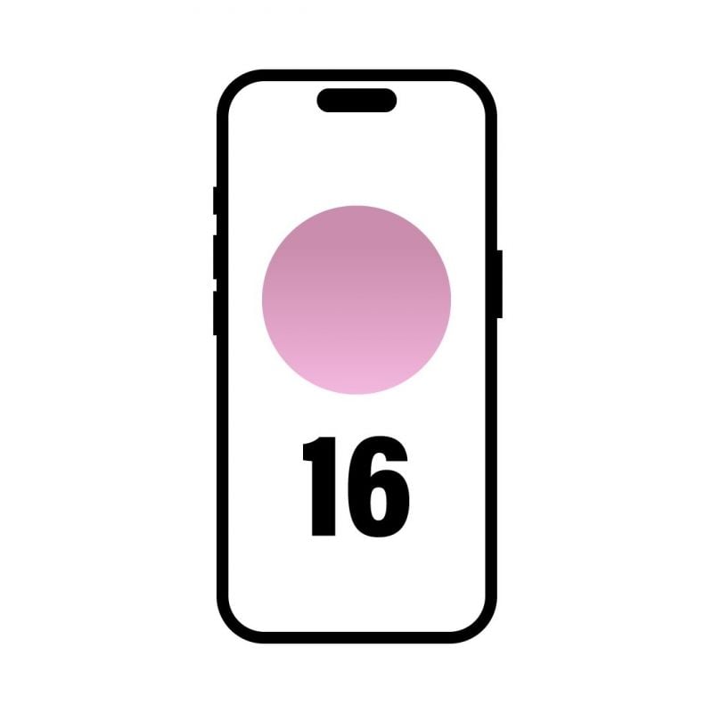 Smartphone apple iphone 16 512gb/ 6.1'/ 5g/ rosa
