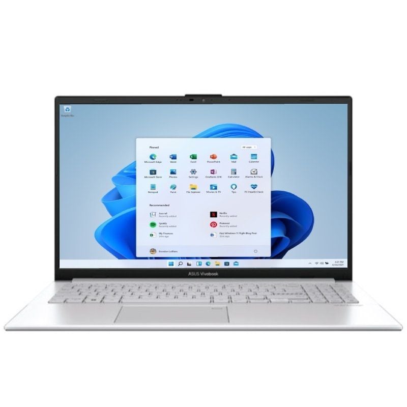 Portátil asus vivobook go 15 e1504ga-nj463w intel core i3-n305/ 8gb/ 512gb ssd/ 15.6'/ win11