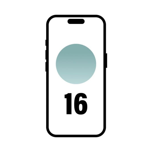 Smartphone apple iphone 16 128gb/ 6.1'/ 5g/ verde azulado