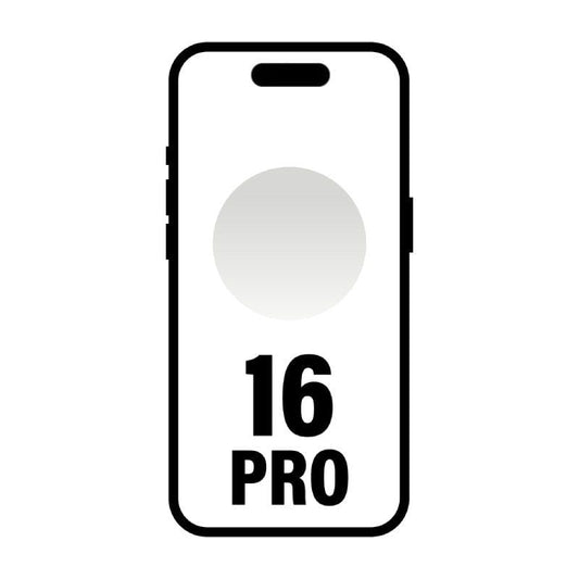 Smartphone apple iphone 16 pro 512gb/ 6.3'/ 5g/ titanio blanco