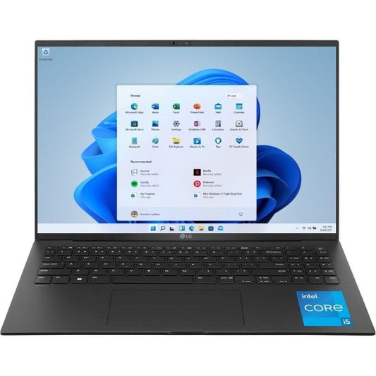 Portátil lg gram 16z90ru-g.aa55b intel core i5-1334u/ 16gb/ 512gb ssd/ 16'/ win11