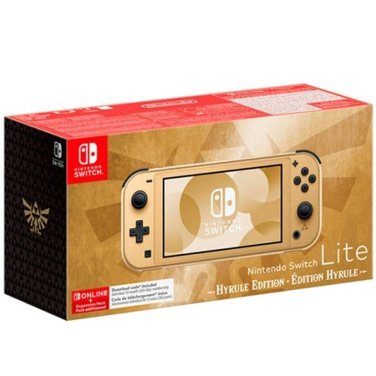 Nintendo switch lite hyrule edition/ 12 meses nintendo switch online